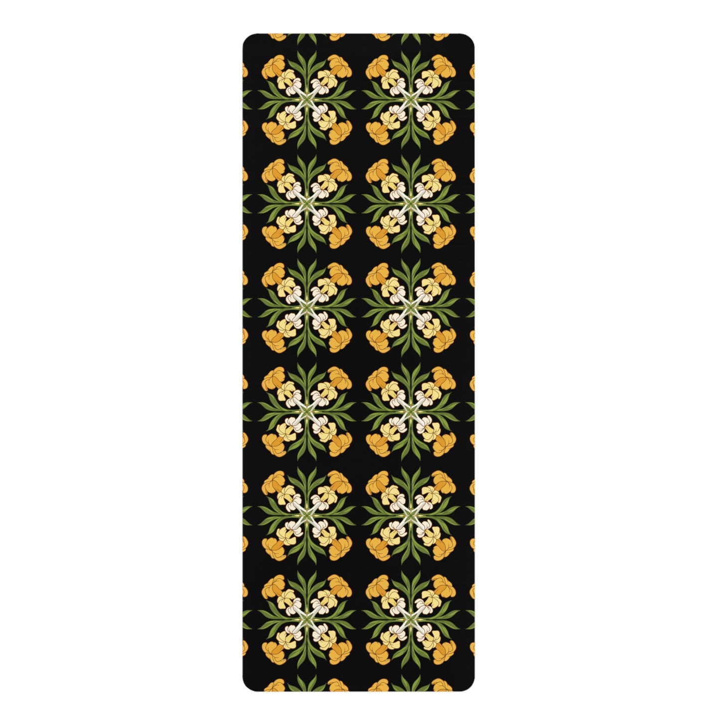 Puakenikeni Quilt Rubber Yoga Mat