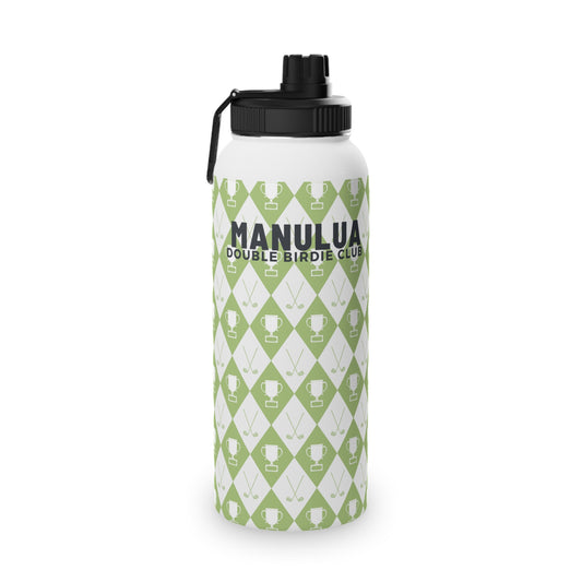 Argyle Champion Print Stainless Steel Sport Bottle