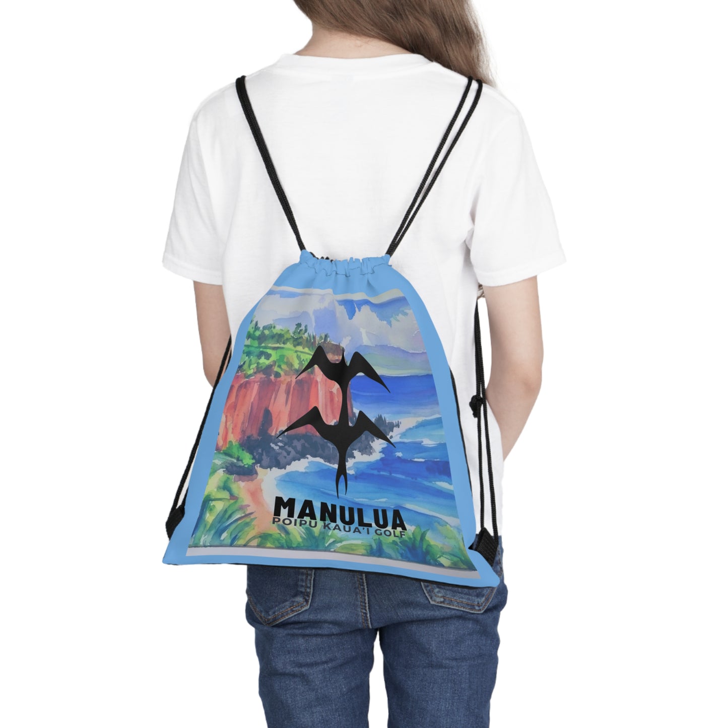 Manulua Poipu Drawstring Bag