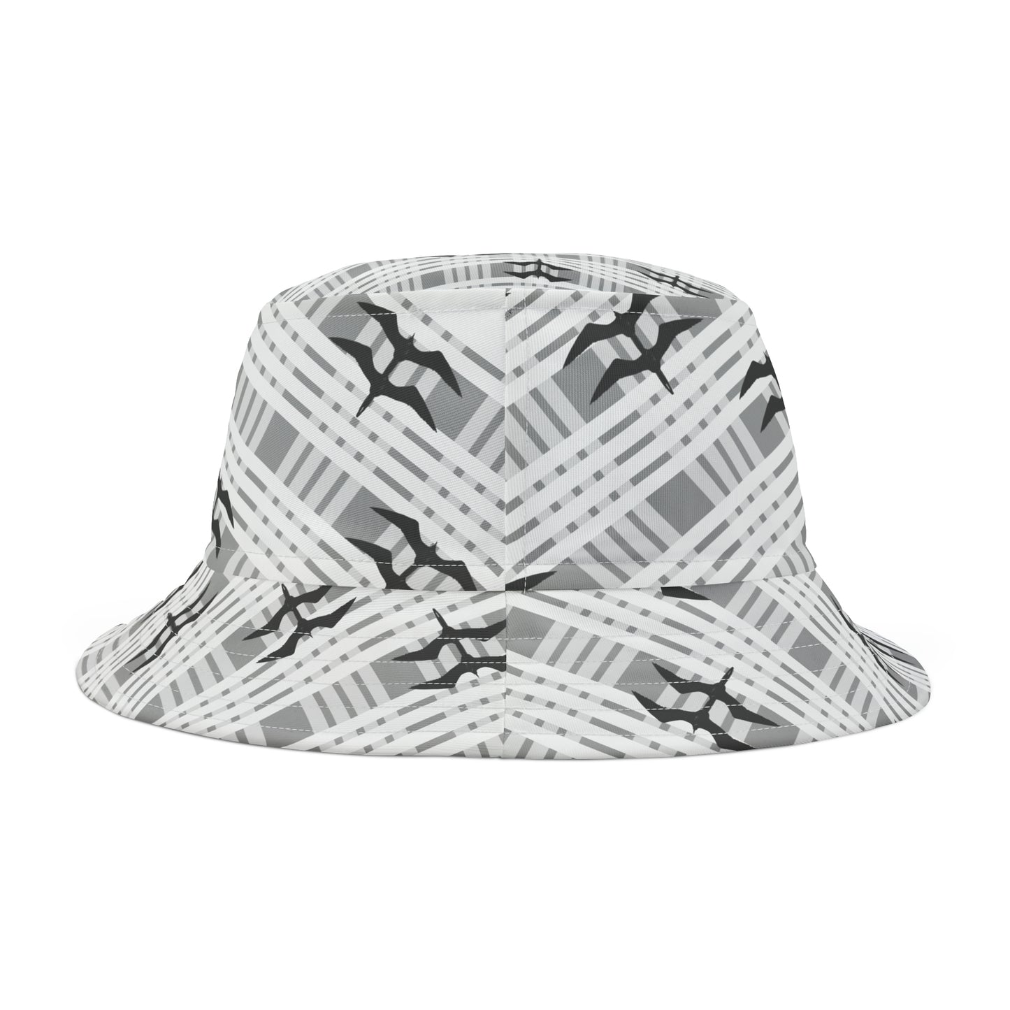 Gray Palaka Manulua Bucket Hat