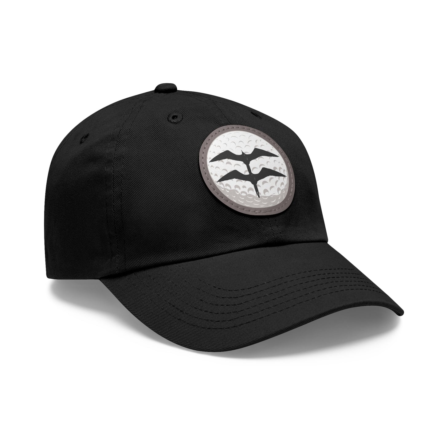 Manulua logo Hat with Leather Patch