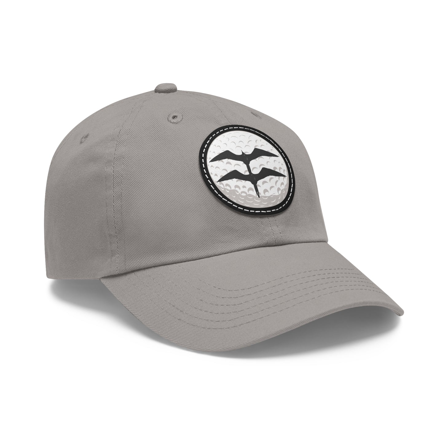 Manulua logo Hat with Leather Patch