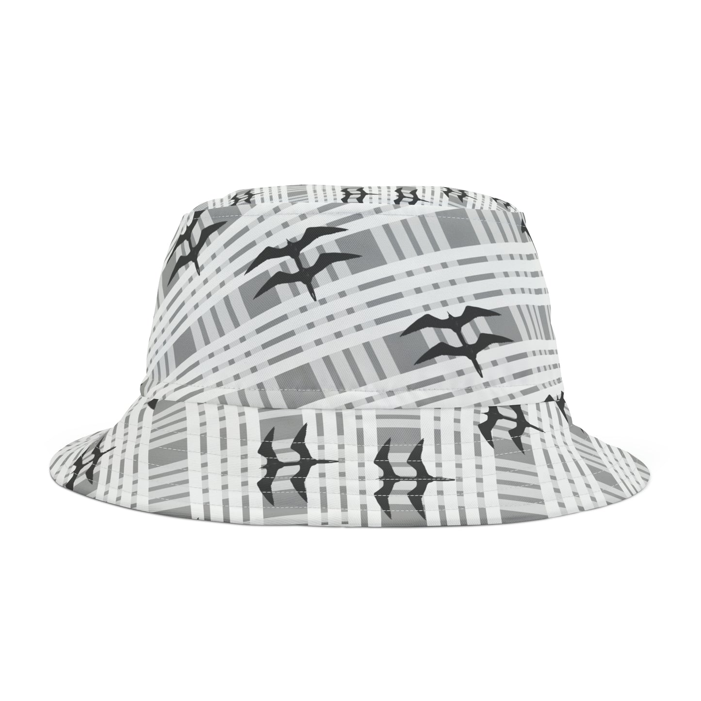 Gray Palaka Manulua Bucket Hat